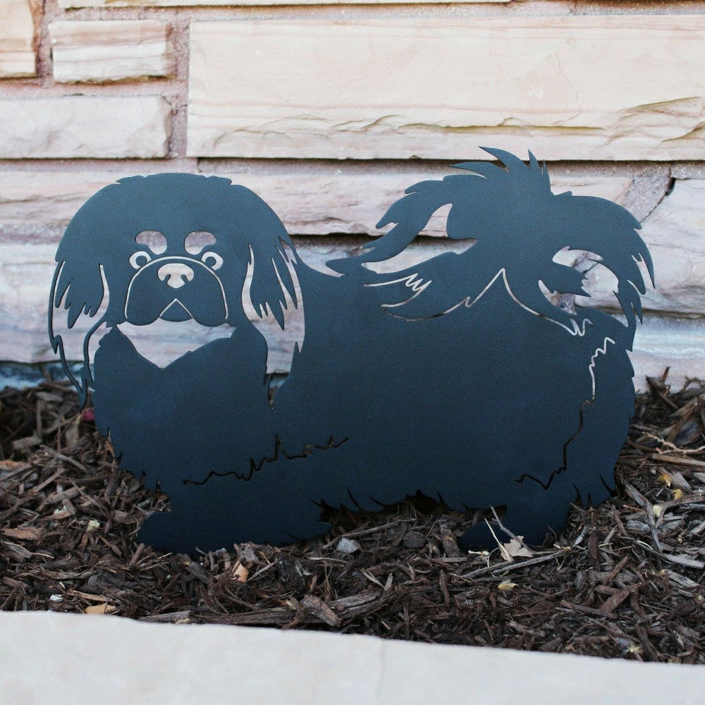 Pekingese Garden Stake | Plow & Hearth