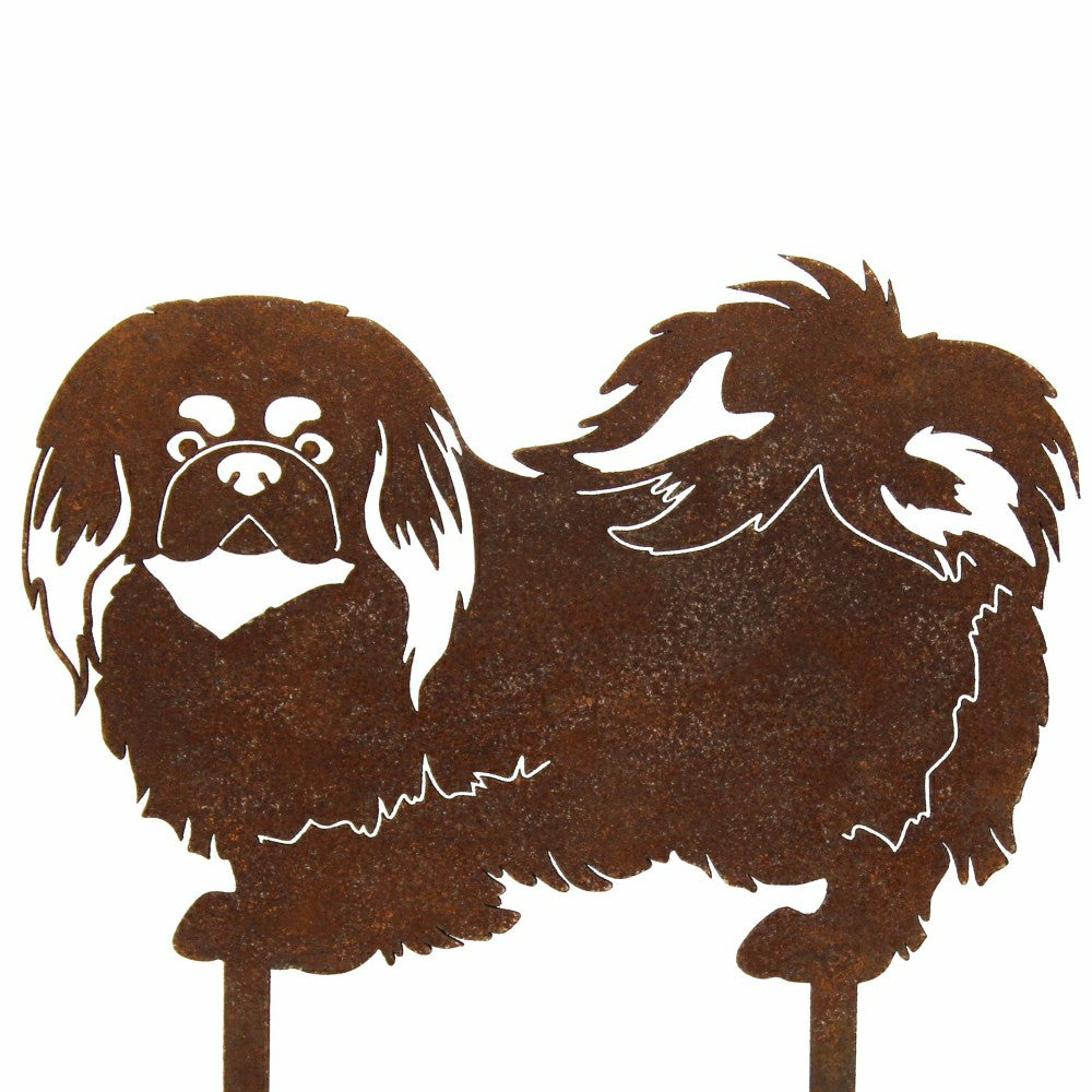 Pekingese Garden Stake | Plow & Hearth