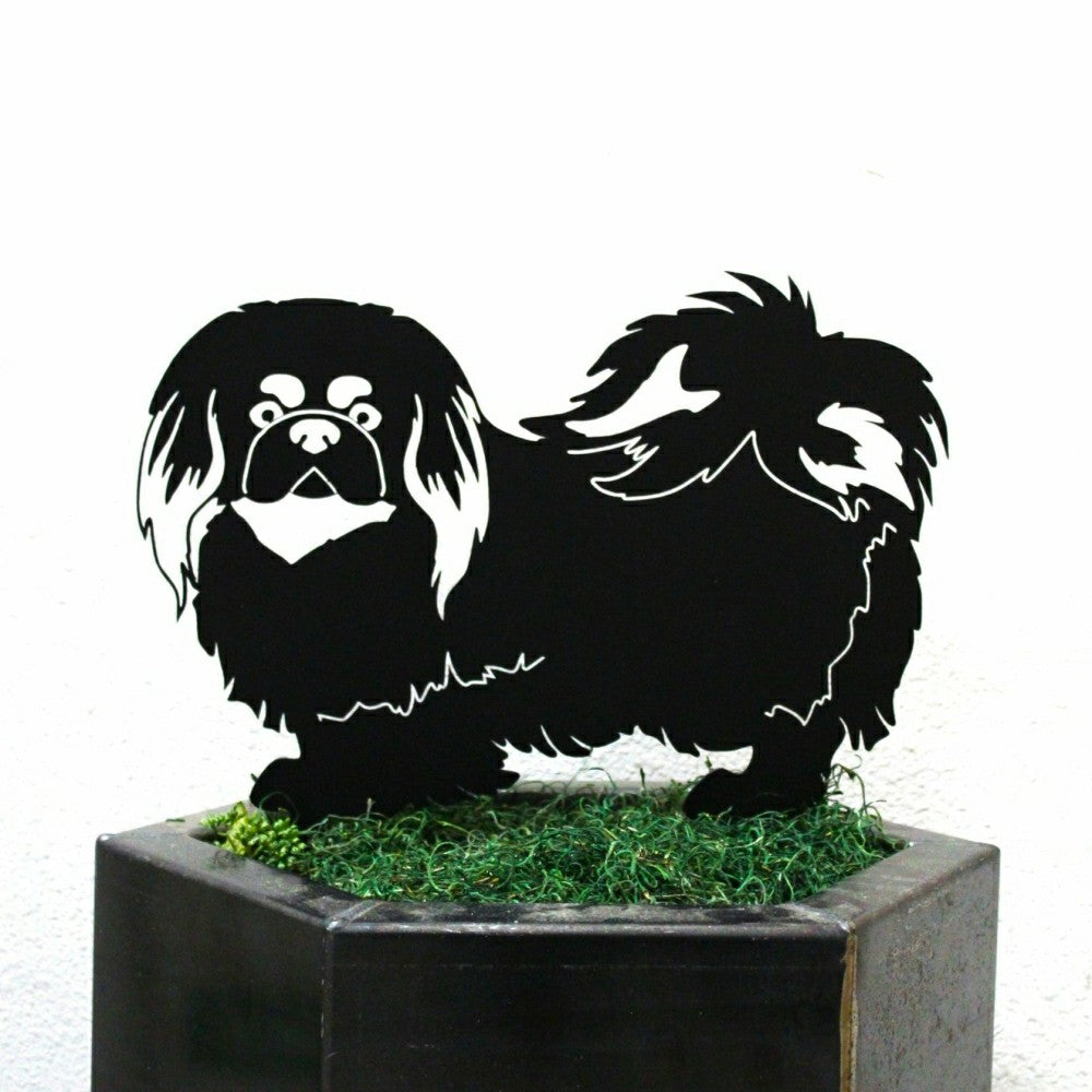 Pekingese Garden Stake | Plow & Hearth
