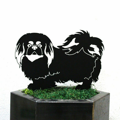 Pekingese Garden Stake | Plow & Hearth