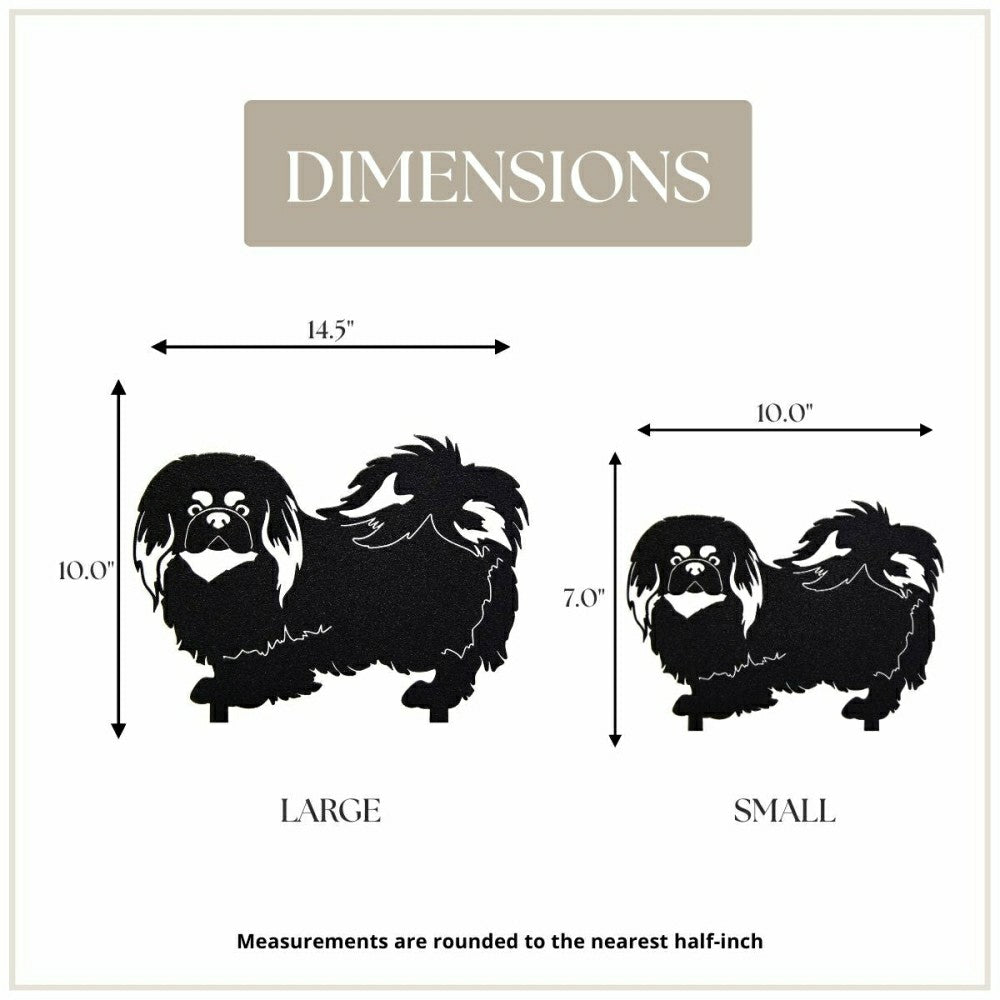 Pekingese Garden Stake | Plow & Hearth