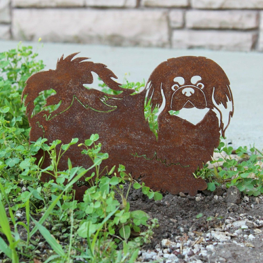Pekingese Garden Stake | Plow & Hearth