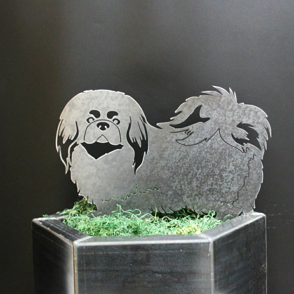 Pekingese Garden Stake | Plow & Hearth