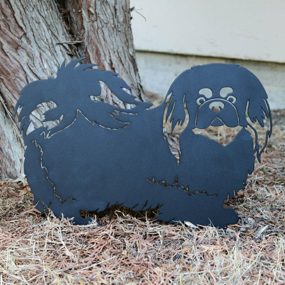 Pekingese Garden Stake | Plow & Hearth