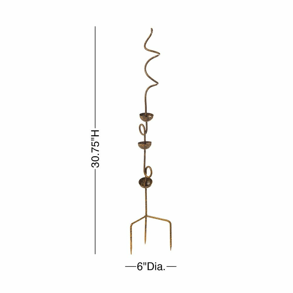 Rustic Abstract Garden Stake | Plow & Hearth