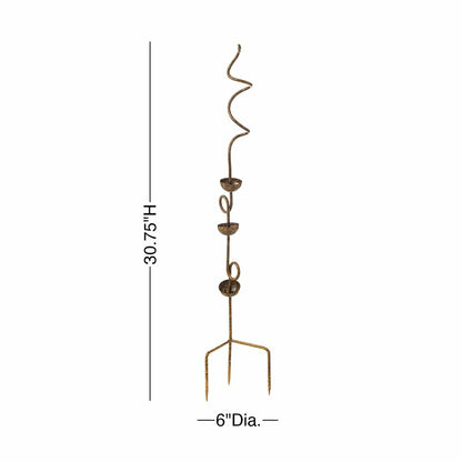 Rustic Abstract Garden Stake | Plow & Hearth