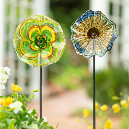 10" Art Glass Stake | Plow & Hearth