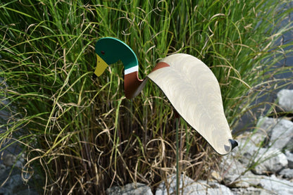 Mallard Duck Dancing Bird Garden Stake | Plow & Hearth