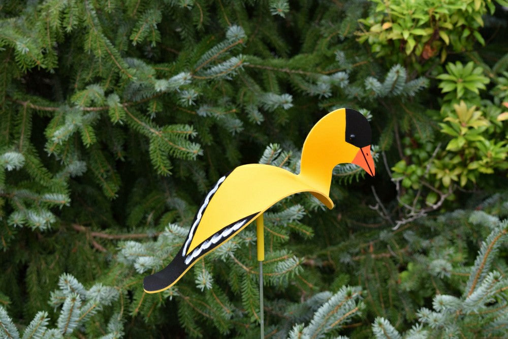 Goldfinch Garden Dancing Bird Stake | Plow & Hearth