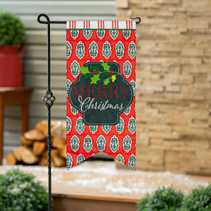Merry Christmas Pennant Everlasting Impressions | Plow & Hearth