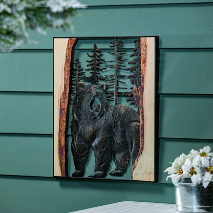 Woodland Storybook Indoor Wall Decor, Laser Cut Metal & Wood Wall Art, | Plow & Hearth