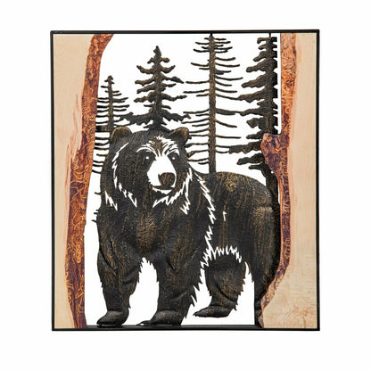 Woodland Storybook Indoor Wall Decor, Laser Cut Metal & Wood Wall Art, | Plow & Hearth