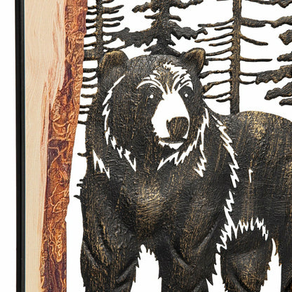 Woodland Storybook Indoor Wall Decor, Laser Cut Metal & Wood Wall Art, | Plow & Hearth