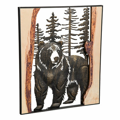 Woodland Storybook Indoor Wall Decor, Laser Cut Metal & Wood Wall Art, | Plow & Hearth