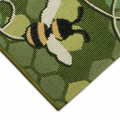 Esencia Bee Free Indoor/Outdoor Rug | Plow & Hearth