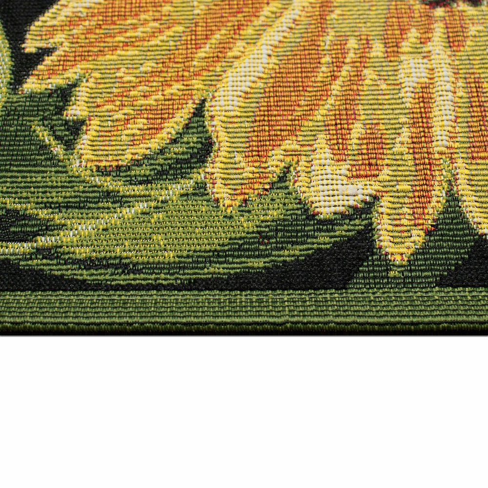 Esencia Sunflowers Indoor/Outdoor Rug | Plow & Hearth