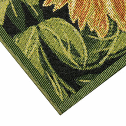 Esencia Sunflowers Indoor/Outdoor Rug | Plow & Hearth