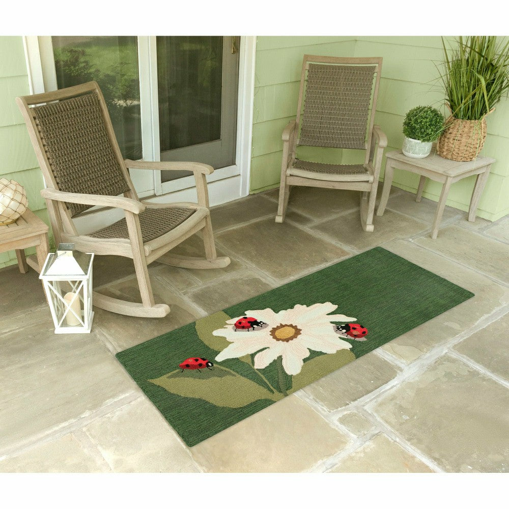 Liora Manne Frontporch Ladybugs Indoor/Outdoor Rug | Plow & Hearth