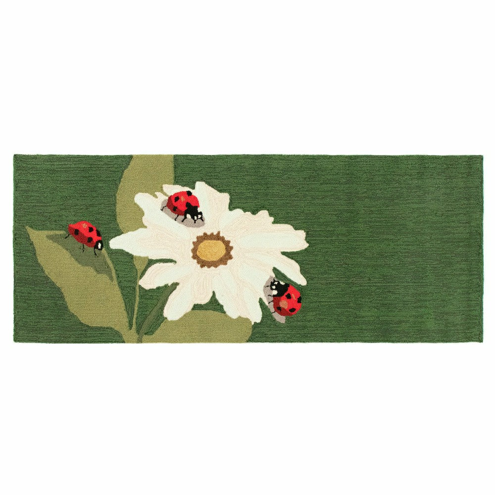 Liora Manne Frontporch Ladybugs Indoor/Outdoor Rug | Plow & Hearth