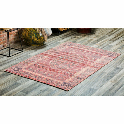 4'X6' Indoor / Outdoor Rug, Brown | Plow & Hearth