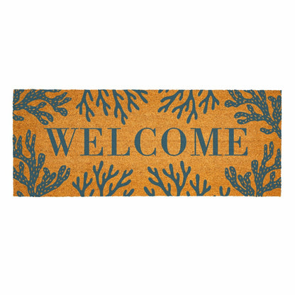 EG Studio Palm Beach Coastal Coir Mat (60x24) | Plow & Hearth