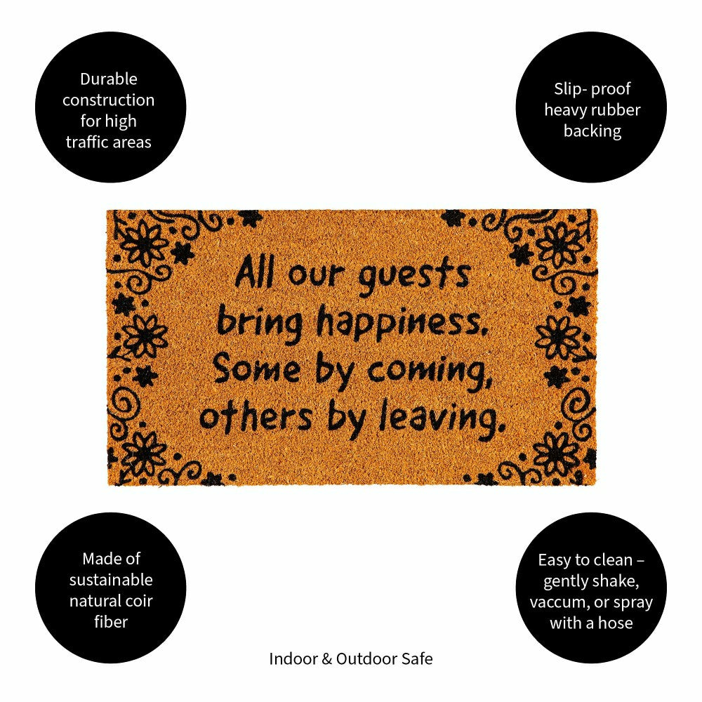 All Our Guest Coir Mat | Plow & Hearth
