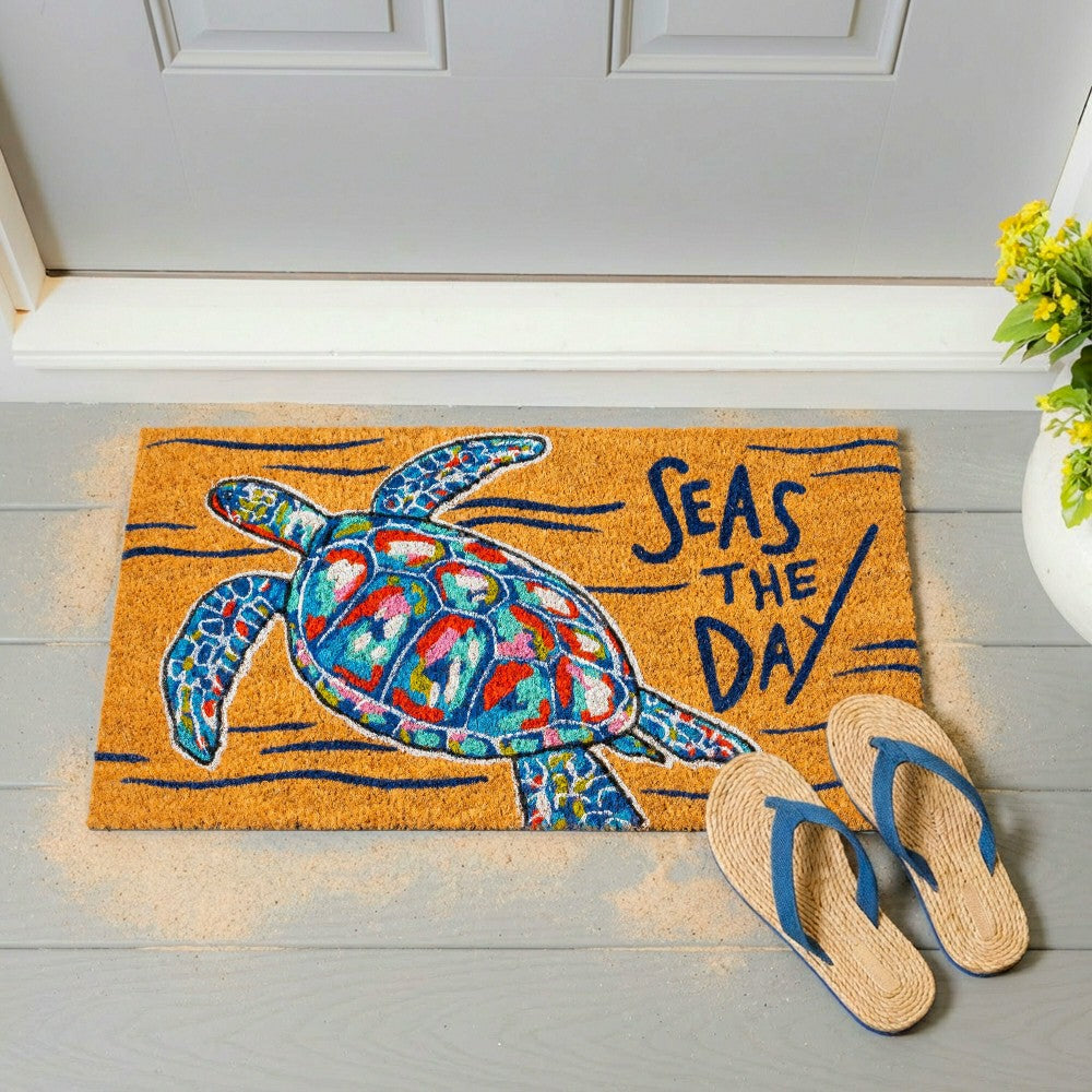 Sea Adventure Coir Mat | Plow & Hearth