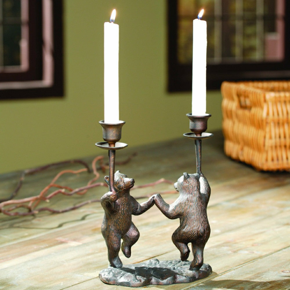 Dancing Bears Candleholder | Plow & Hearth