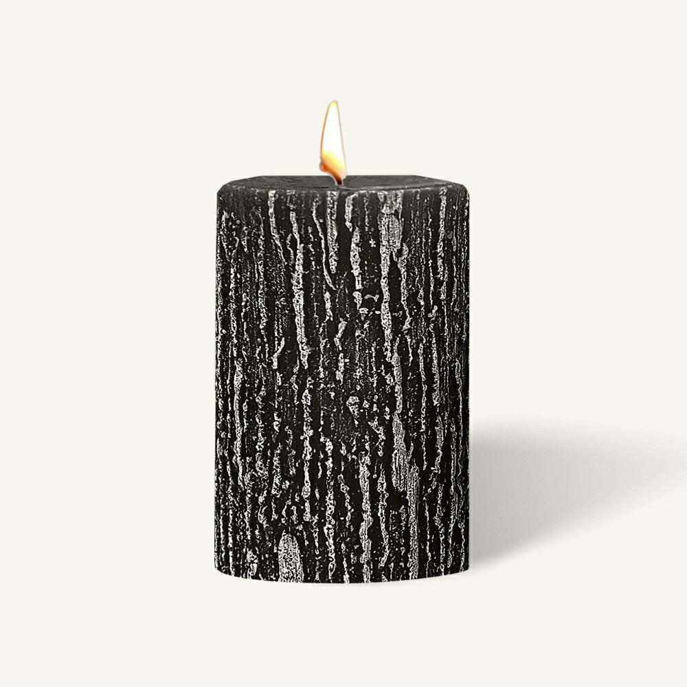 Timberline Pillar Candles - Stone - 6 Pack | Plow & Hearth