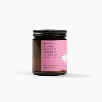 Wildflower Citrus Jar Candle | Plow & Hearth