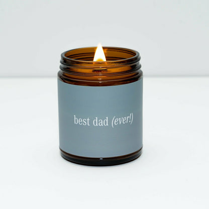 Best Dad Ever Jar Candle | Plow & Hearth