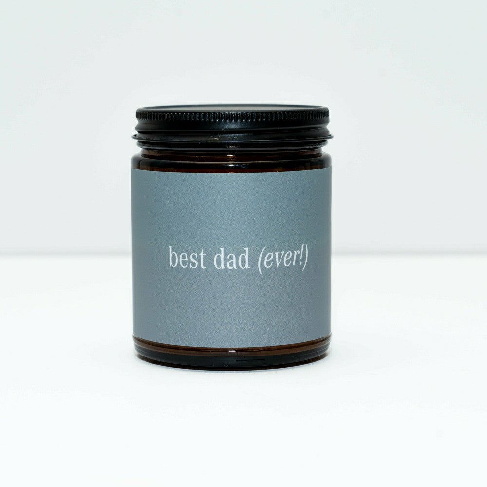 Best Dad Ever Jar Candle | Plow & Hearth