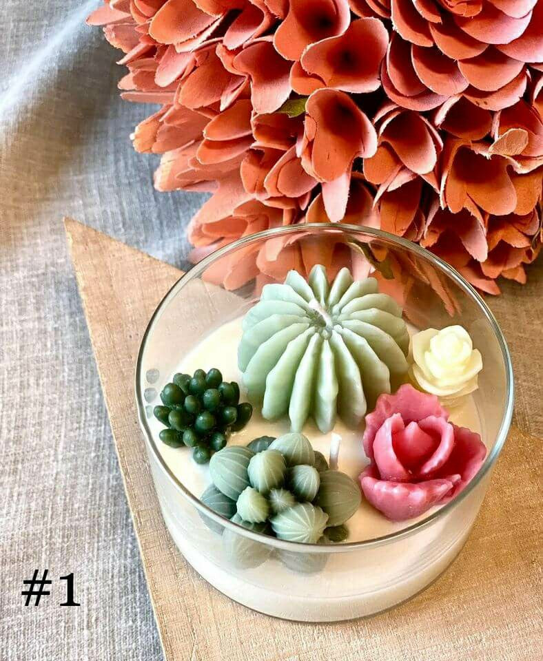 Garden Terrarium Candle | Plow & Hearth