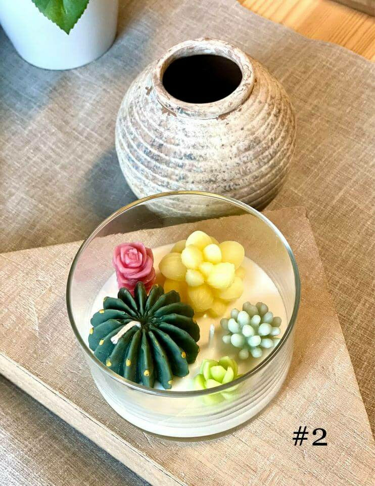 Garden Terrarium Candle | Plow & Hearth