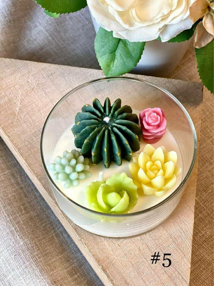 Garden Terrarium Candle | Plow & Hearth