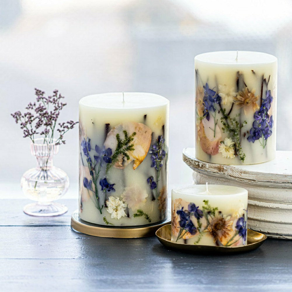 Accent Botanical Candle - Vanilla Rain | Plow & Hearth