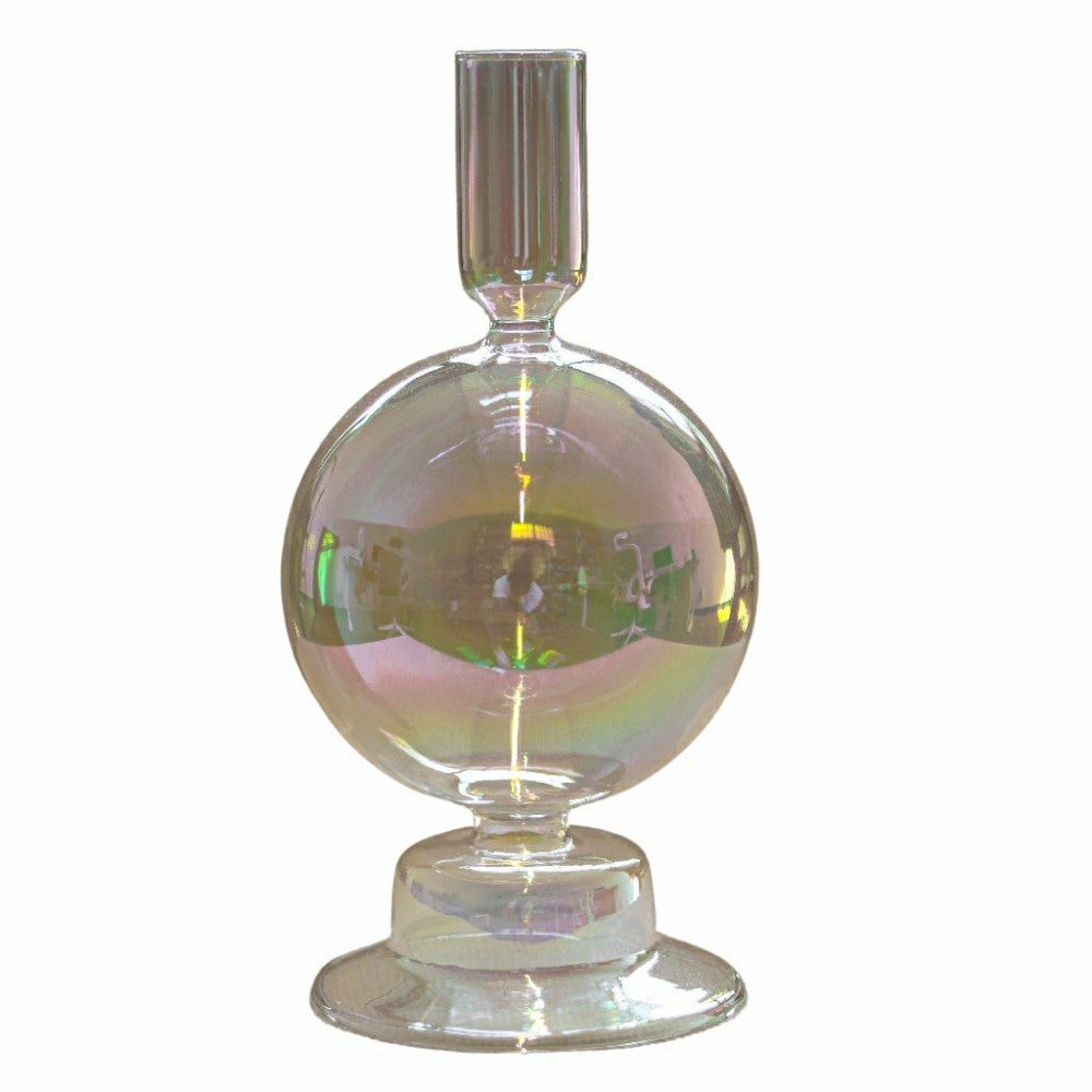 Set of 2 Rainbow Prism Bauble Candle Holders | Plow & Hearth