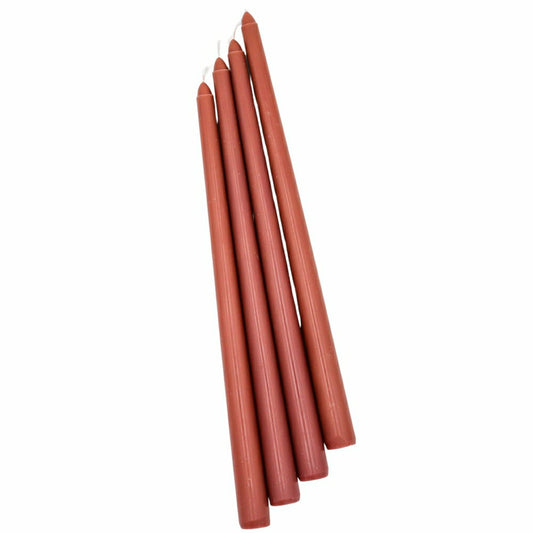 24 Extra Tall Cocoa Truffle Delight Taper Candle | Plow & Hearth
