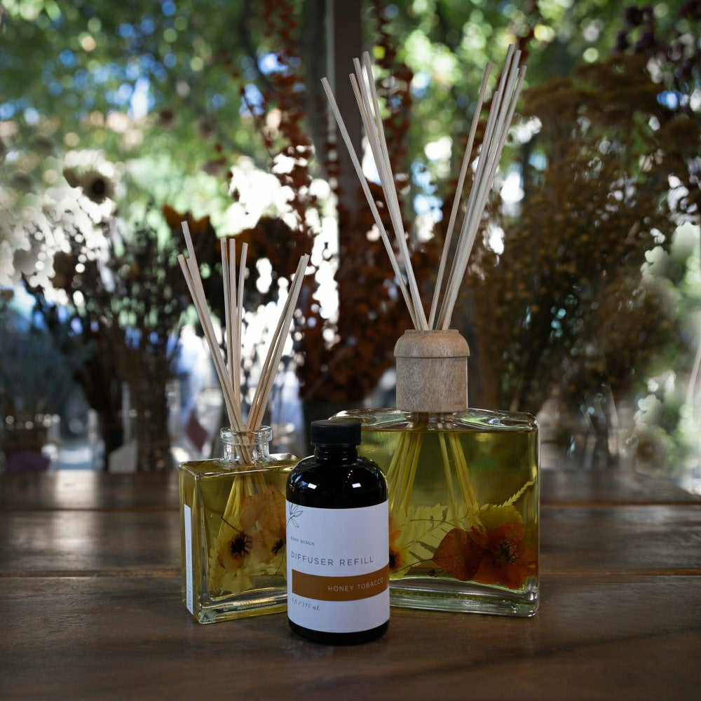 Signature Botanical Reed Diffuser - Honey Tobacco | Plow & Hearth