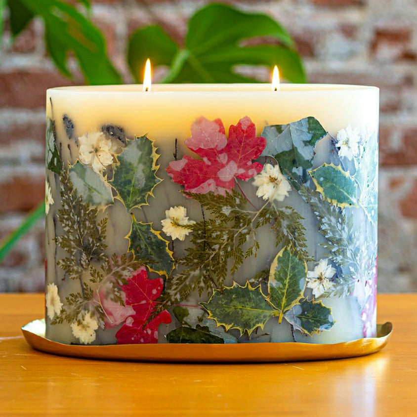 Centerpiece Botanical Candle - Forest | Plow & Hearth