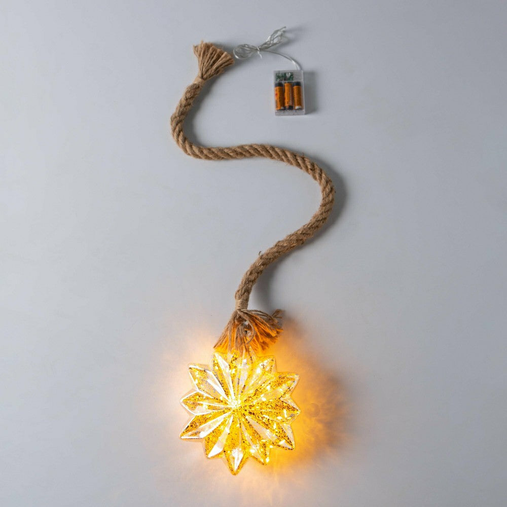 Star Rope Hanging Light | Plow & Hearth