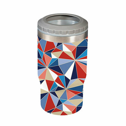 Triangles Stainless Steel Quatre Chiller with Silicone Cap and Tumbler | Plow & Hearth