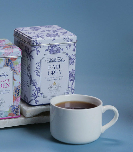 Williamsburg Earl Grey, Tin of 20 Sachets | Plow & Hearth