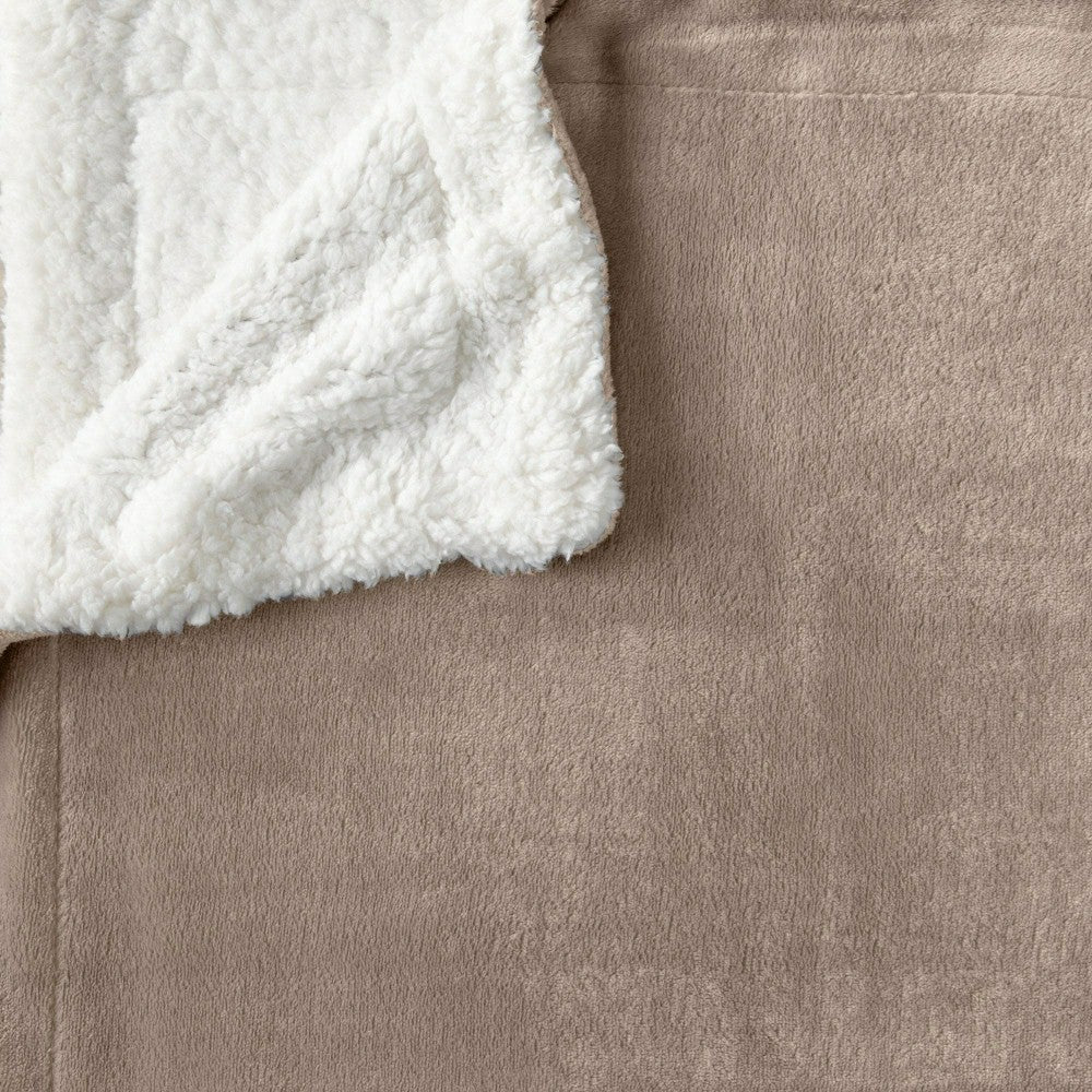 Velvet Plush Sherpa Luxury Bed Blanket - Kinsley Collection | Plow & Hearth