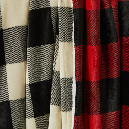 Velvet Plush Sherpa Luxury Bed Blanket - Kinsley Collection | Plow & Hearth