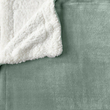 Velvet Plush Sherpa Luxury Bed Blanket - Kinsley Collection | Plow & Hearth