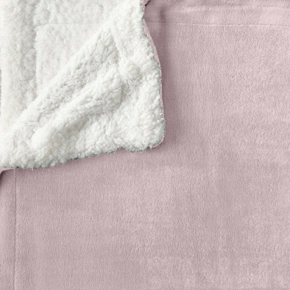 Velvet Plush Sherpa Luxury Bed Blanket - Kinsley Collection | Plow & Hearth