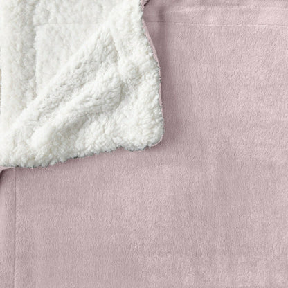 Velvet Plush Sherpa Luxury Bed Blanket - Kinsley Collection | Plow & Hearth