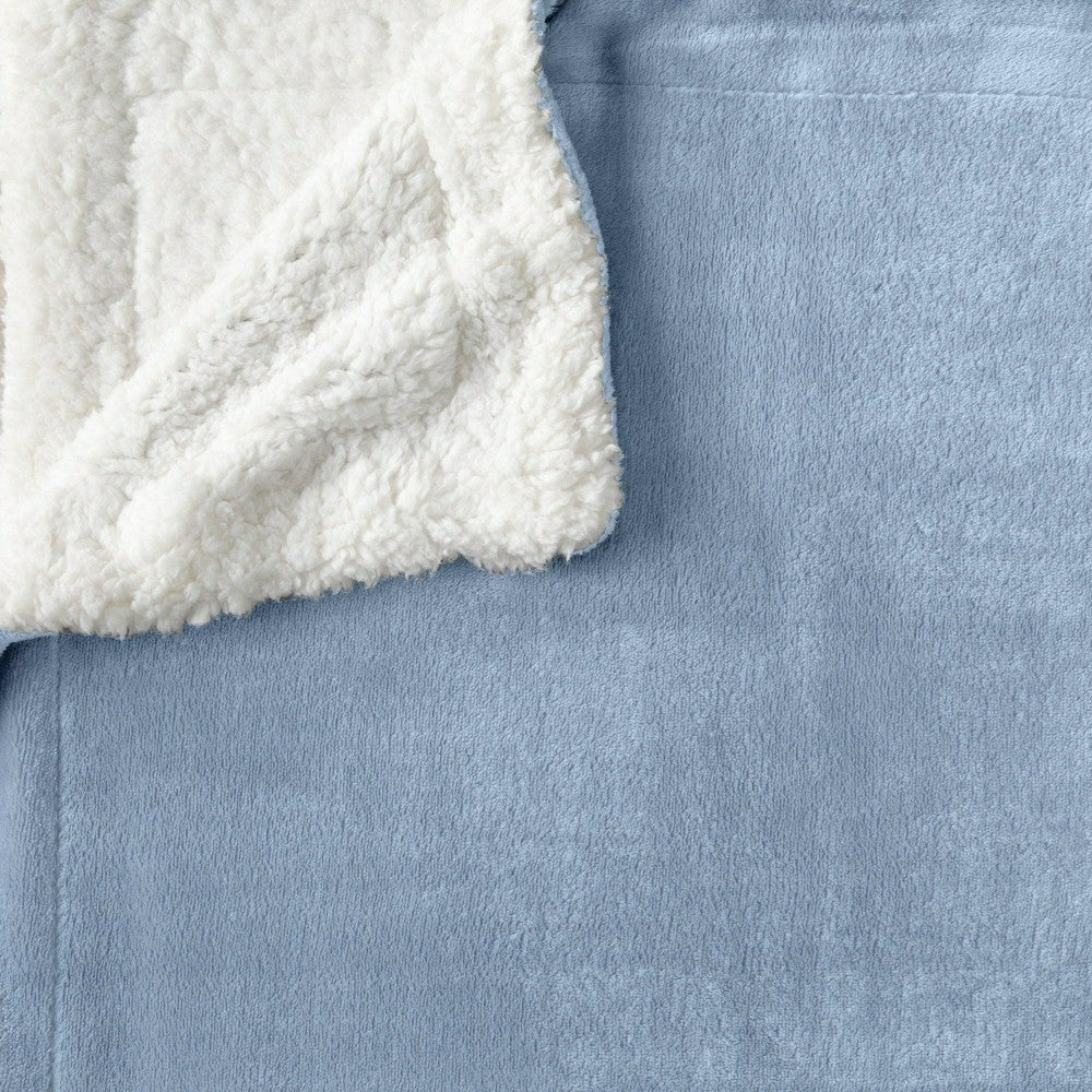Velvet Plush Sherpa Luxury Bed Blanket - Kinsley Collection | Plow & Hearth