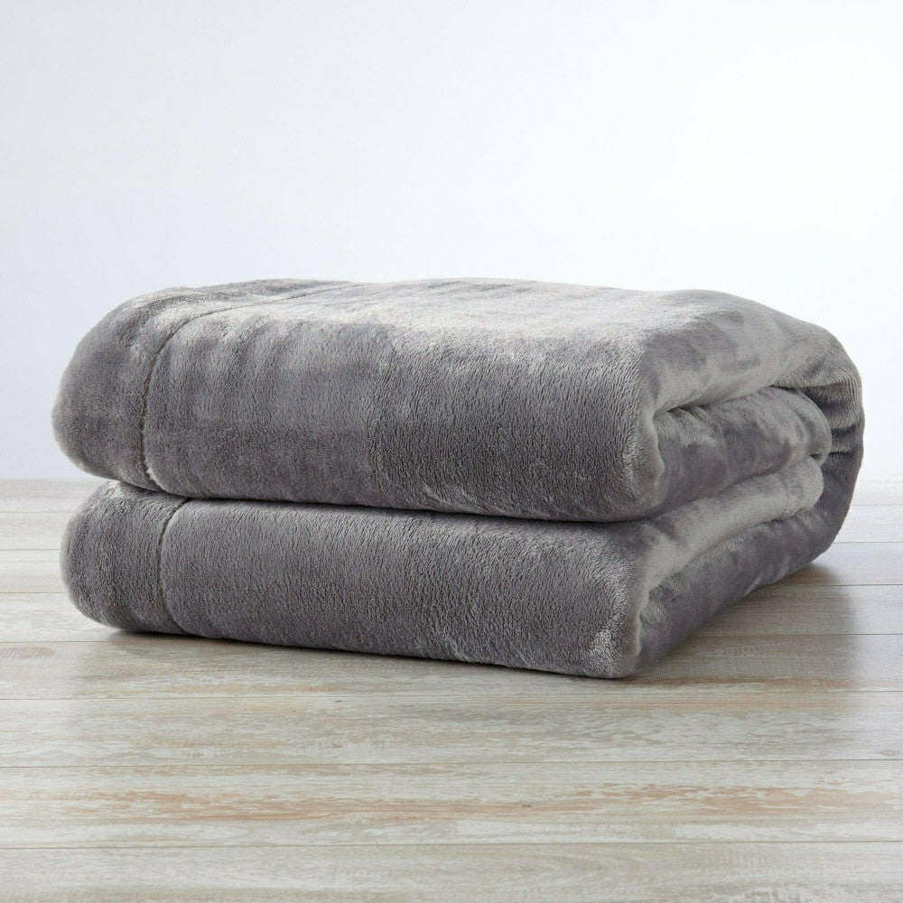 Velvet Plush Sherpa Luxury Bed Blanket - Kinsley Collection | Plow & Hearth